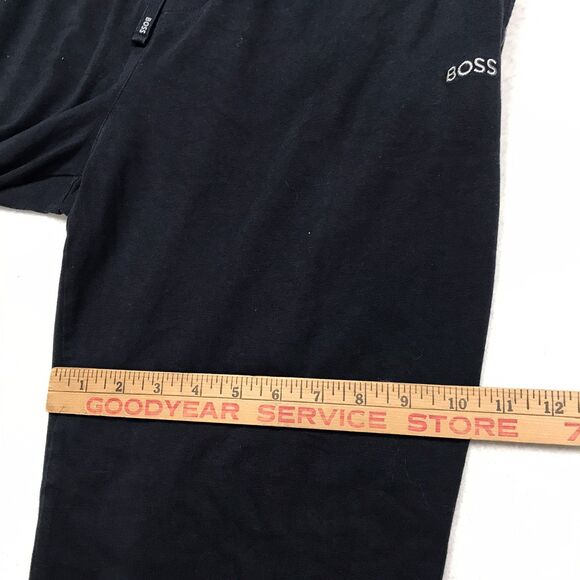HUGO BOSS Mix & Match Jogger Pants Men 2XL (36x30) Black Sweatpants Drawstring - Picture 10 of 13